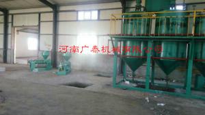 新疆塔城倪總榨油、精煉設(shè)備安裝